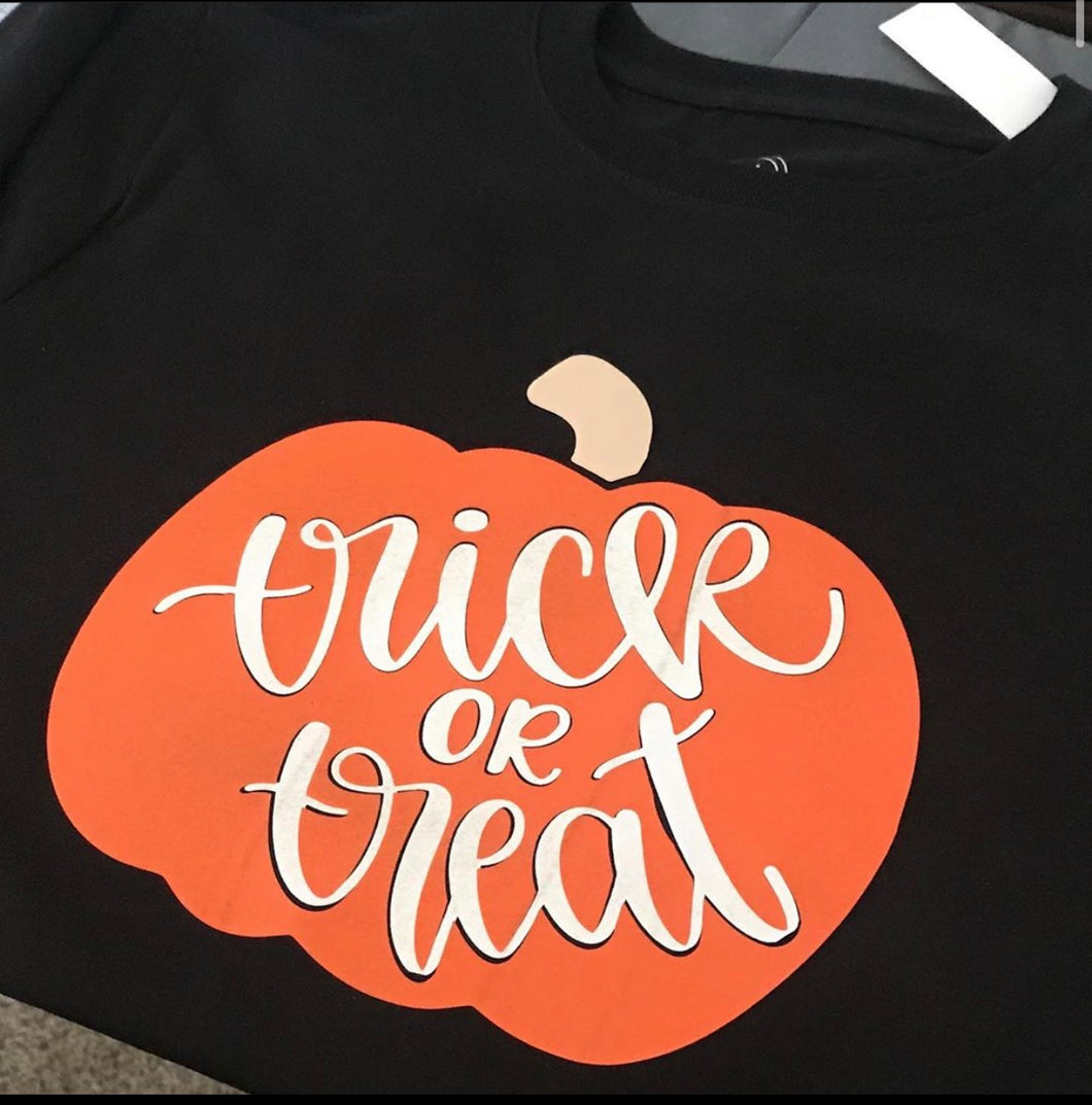 Trick or Treat Glow in The Dark Shirt