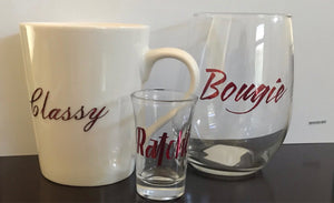 Classy, Bougie, Ratchet cup set