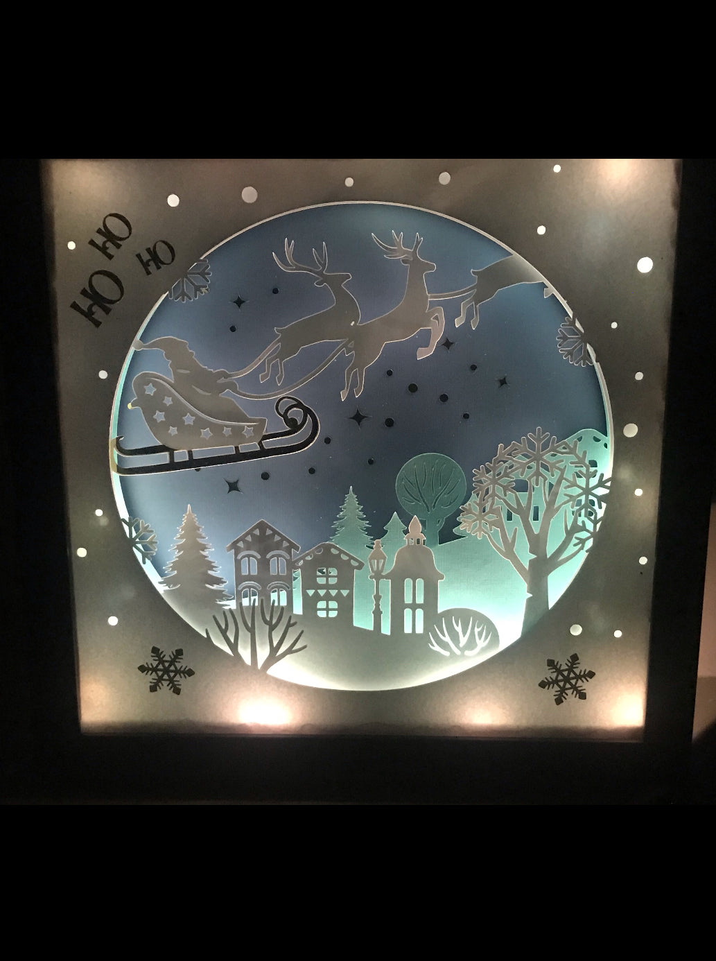 Christmas Shadow Box